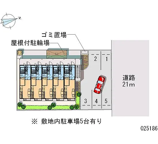 周南市中央町 月極駐車場